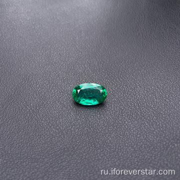Натуральные зеленые изумруды Стандартные овальные Zambian Emeralds